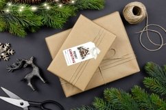 Christmas House Gift Tags, Christmas Gift Tag Printable Product Image 2