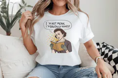 I'm not mean, I'm brutally honest PNG Sublimation Design Product Image 2