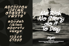 Oligeb-Retro Groove Display Font Product Image 2