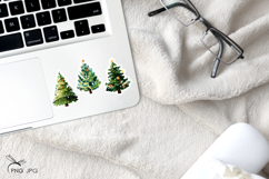 Christmas tree stickers- 8 Variations Product Image 2