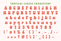 Tropical Leques - Fun Groovy Font Product Image 2