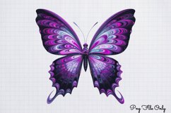 Smoke Butterflies Clipart PNG Product Image 1