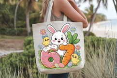 Happy Easter 67 Bunny &amp; chick PNG Sublimation | Happy Easter Product Image 3
