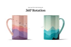 Cylindrical Mug Animated Mockup 11oz Product Image 2