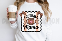 Football Mama PNG, Fall Coquette Bow PNG Design Product Image 2