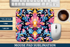 Colorful Pattern Mouse Pad | Mouse Pad Sublimation Product Image 1