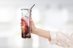 Watercolor Birds Tumbler Warp Design Product Image 2
