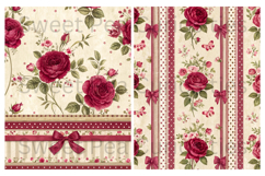 Shabby Chic, Flowers, Papers, Junk Journal Product Image 2