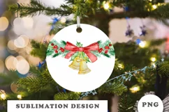 Watercolor Christmas Decor sublimation png Product Image 2