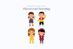 Classroom Greeting Cliparts Product Image 2