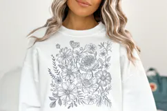 Flowers svg | Svg Files for Cricut | Shirt Svg Product Image 2