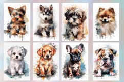 20 Watercolor Dogs Wall Art Jpg 12x18 inch Product Image 2