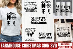 Farmhouse Christmas Sign SVG Product Image 1