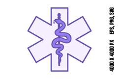Purple Paramedic Icon Product Image 1