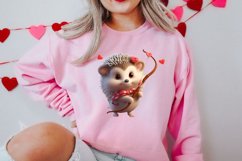 Adorable Animals Cupid Valentine Clipart sublimation Product Image 2
