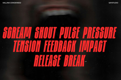 Kalina - Ultra Condensed Font Product Image 2