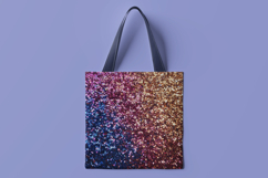 Blue Pink Glitter Digital Paper Product Image 2