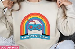 Happy 100th Day of PNG, 100 Days Of School Sublimation Product Image 1