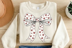 Hand Drawn Coquette Bow PNG Product Image 2