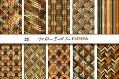 Art Deco Earth Tone Seamless Digital Paper Product Image 2