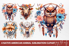 Native American Animal Clipart Product Image 1