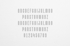 That Appeal Outline Retro Monoline Display Font Product Image 2