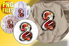 2 Doodle Letter Valentine Loving Festive Magic! Product Image 1