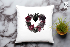 Gothic Ornate Heart Frame Clipart Sublimation PNG Product Image 3
