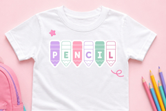 Pencil Font - Cute Back to School Font Product Image 2