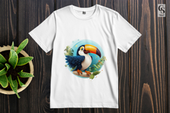 Colorful Toucan Clipart Sublimation PNG Product Image 2
