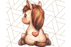 Cute Back View Sitting Animal Clipart PNG From Behind Product Image 2