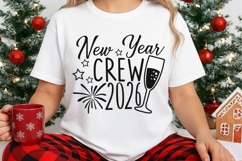 New Year Crew Svg, New Years Svg, New Year Crew 2026 Svg. Product Image 3