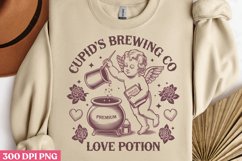Cupid&#039;s brewing co premium love potion PNG, Sweet Valentines Product Image 3
