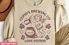 Cupid's brewing co premium love potion PNG, Sweet Valentines Product Image 3