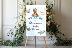 Baby Shower Welcome Sign Template 170 Product Image 3
