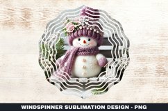 Christmas Wind Spinner Sublimation Design Product Image 1