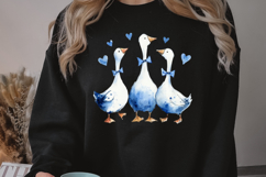 Vintage Thrifted Grandma Geese PNG Product Image 2