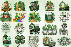 St Patrick's Day PNG Sublimation Design Bundle | Lucky PNG Product Image 2