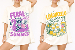 Beach Babes PNG Bundle, Coastal Vacation Trendy Sublimation Product Image 2