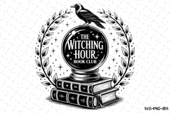 The Witching Hour Svg | Halloween Svg | Svg Cut Files Product Image 1