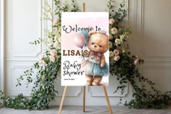 Baby Shower Welcome Sign Template 184 Product Image 2