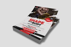 Fitness Flyer Template | Gym Flyer Template Product Image 3