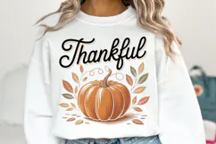 Thankful Svg | Thanksgiving Svg | Shirt Svg Product Image 1