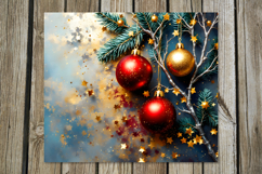 Christmas flatlay | 4 xmas Sublimation Tumbler designs Product Image 2