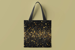 Black Gold Glitter Digital Paper Product Image 2