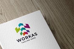 Workas Letter W Logo Product Image 3