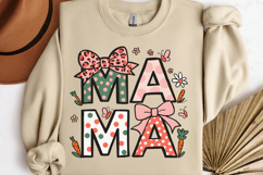 Mama PNG, Coquette Easter Day Sublimation PNG Product Image 2