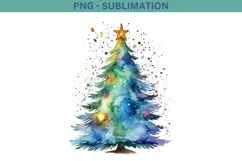 Pastel Candy Christmas Tree PNG | Merry Christmas PNG Product Image 2