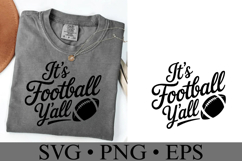 It&#039;s Football Y&#039;all Svg | Game Day Svg | Shirt Svg Product Image 3