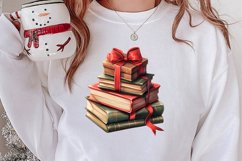 Christmas Reading Sublimation, Christmas Clipart Product Image 2